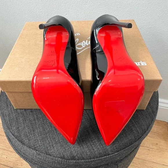 Christian Louboutin So Kate - Pumps Black Patent calf leather - Picture 4 of 11